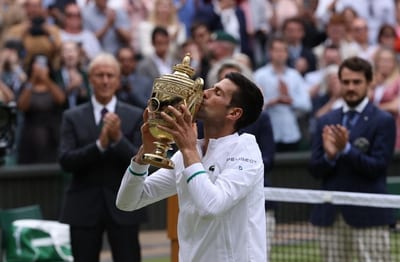 Djokovic es campeón en Wimbledon e iguala a Federer y Nadal