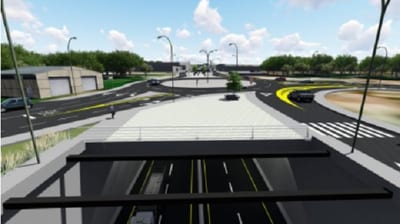 Este lunes iniciarán obras del paso a desnivel en el cruce Tres Bocas