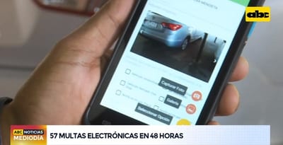 En 48 horas de aplicación se registran 57 multas electrónicas