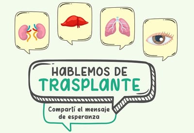 En el Día Nacional del Trasplante instan a donar y a vacunarse contra el Covid-19