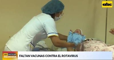 Madres denuncian falta de vacunas contra rotavirus