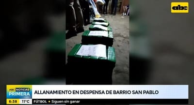 Allanan despensa que operaba como fachada para la venta de drogas