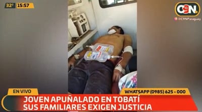 Trabajador es apuñalado tras sufrir robo en Tobatí