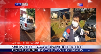 Despojan de automóvil a conductor de Bolt en el este