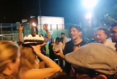 Festejo de Roque genera polémica en redes