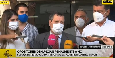 Denuncian por lesión de confianza y asociación criminal a Cartes
