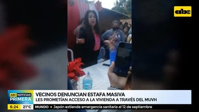 Más de 200 personas denuncian estafa con el sueño de la casa propia