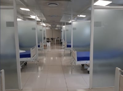 Hospital Nacional no tiene internados por Covid-19 en salas comunes