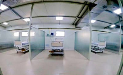Habilitan nuevo pabellón de contingencia en Hospital de Luque