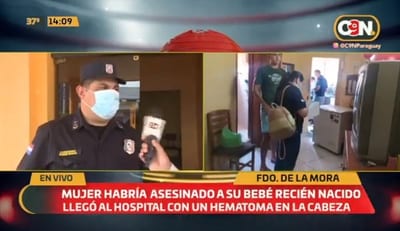 Recién nacido muere y la sospechosa es su madre