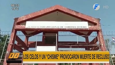 Chisme y “celos” acaban con crimen en penitenciaría, reportan