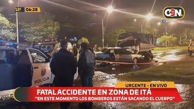 Choque entre auto y camión deja un fallecido en Itá