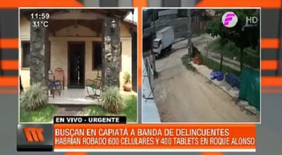 Detienen a sospechoso de asalto a transportador de celulares y tablets