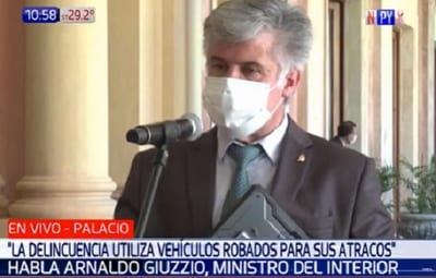 “Hay una leve reducción de la inseguridad”, asegura Giuzzio