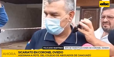 Asesinan en su oficina a presidente del Colegio de Abogados de Caaguazú