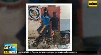 Detienen a sospechosos: Tenían arma de juguete y una varilla de hierro
