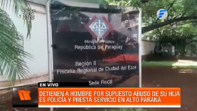 Detienen e imputan a policía por abuso sexual de su hija biológica