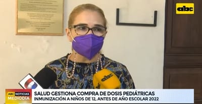 Salud gestiona compra de dosis pediátricas contra el Covid-19