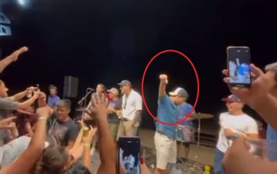 Camacho baila al son de “Cerro yo te amo”