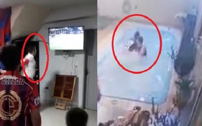 Descontrol azulgrana: Desde un cabezazo imaginario hasta piletazos