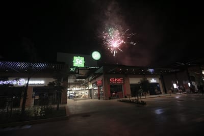 Inauguran centro comercial a cielo abierto en Luque