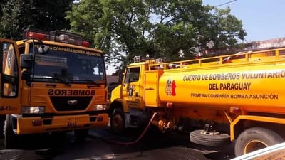 Bomberos voluntarios lanzan colecta anual con meta de G. 5.000 millones