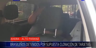 Detienen a brasileños tras intento de “clonación” de tarjetas