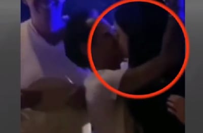 Nadia y Marc Anthony se muestran a los besos y lanzando platos 