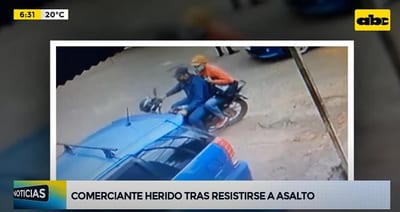 Tiroteo en local de cobranzas termina con comerciante herido