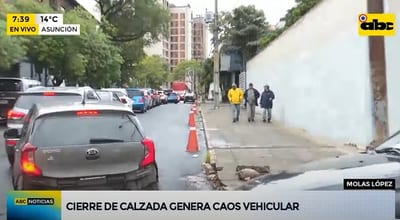 Cierre parcial de Sacramento genera problemas en el tránsito