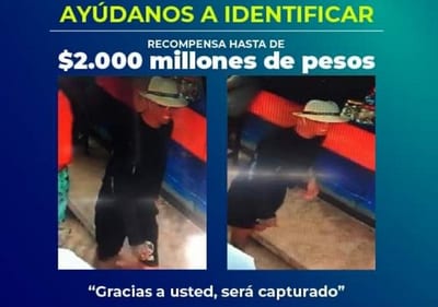 Gobierno colombiano ofrece cerca de USD 500.000 por información sobre sicarios 