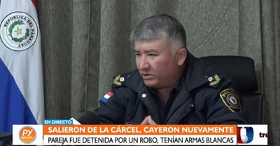 Capturan a pareja recién salida de la cárcel tras asalto