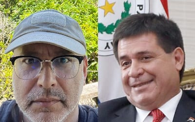 Horacio Cartes es un cagón que se esconde detrás de sus periodistas corruptos, afirma precandidato a la presidencia.