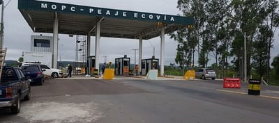 Aumentan tarifas de peajes en principales rutas del país