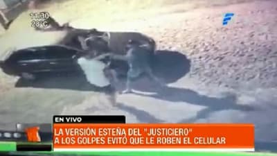 Joven reduce a golpes a “motochorro” en Ciudad del Este