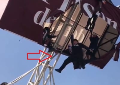 Techo colapsa en estadio y deja varios heridos 