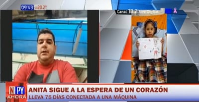 Anita espera un corazón y desea conocer a Tiríka