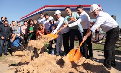 Palada inicial activa arranque de construcción de red de bicisendas