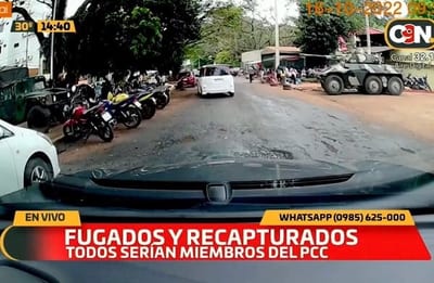 Recapturan a fugados de la cárcel de CDE 