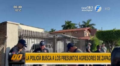 Allanan viviendas de sospechosos de agresión a Benjamín Zapag