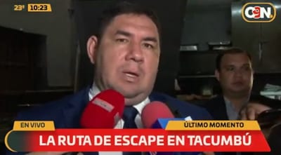Ministro de Justicia muestra camino de la fuga en Tacumbú