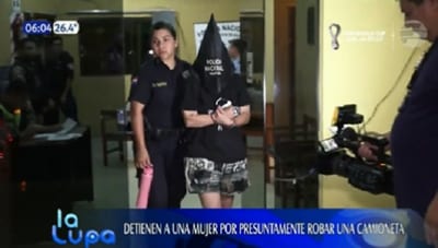 Detienen a “adicta” por huir con una camioneta estacionada en Lambaré