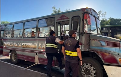Dinatran libera horario de buses por festividad de Caacupé