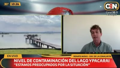 El lago Ypacaraí continuará inhabilitado para el baño por contaminación, confirman
