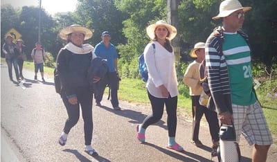 Anuncian temperaturas cercanas a 40 grados y piden cuidado a peregrinantes