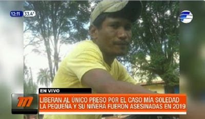 Absuelven a procesado por el asesinato de niña y su cuidadora