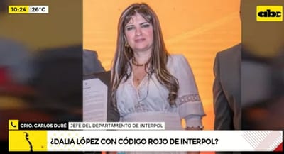 Dalia López tiene código rojo de Interpol y es una de las más buscadas