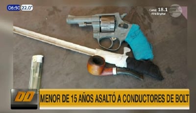 Detienen a adolescente por asaltos a conductores de plataformas