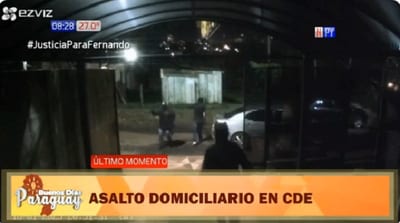 Fingen allanamiento para robar camioneta con 800 celulares en su interior