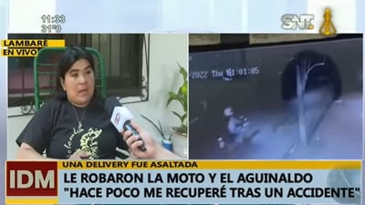 Trabajadora de delivery pierde todo en asalto y necesita ayuda